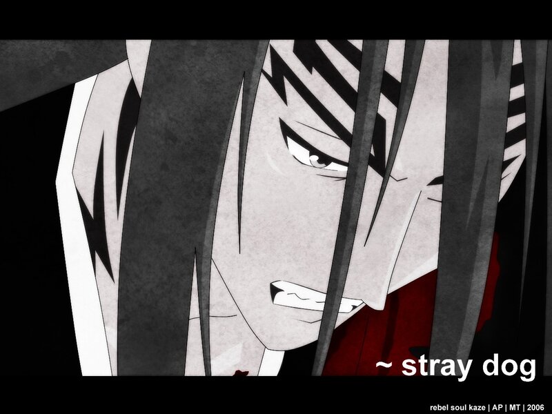anime character with intense expression