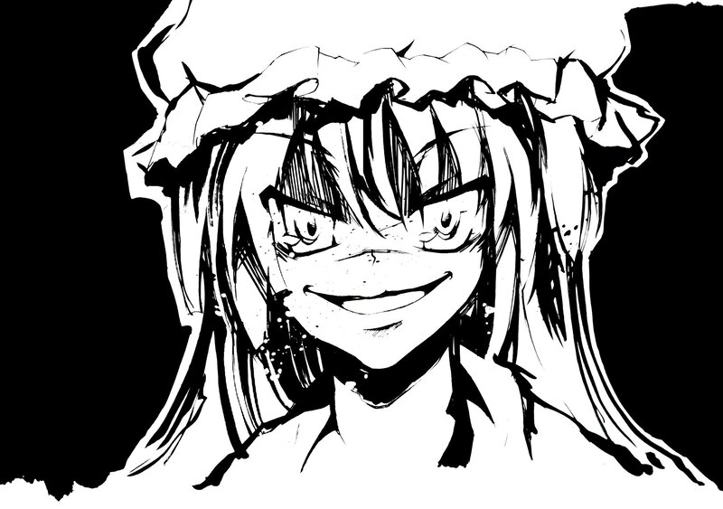 anime character with intense expression