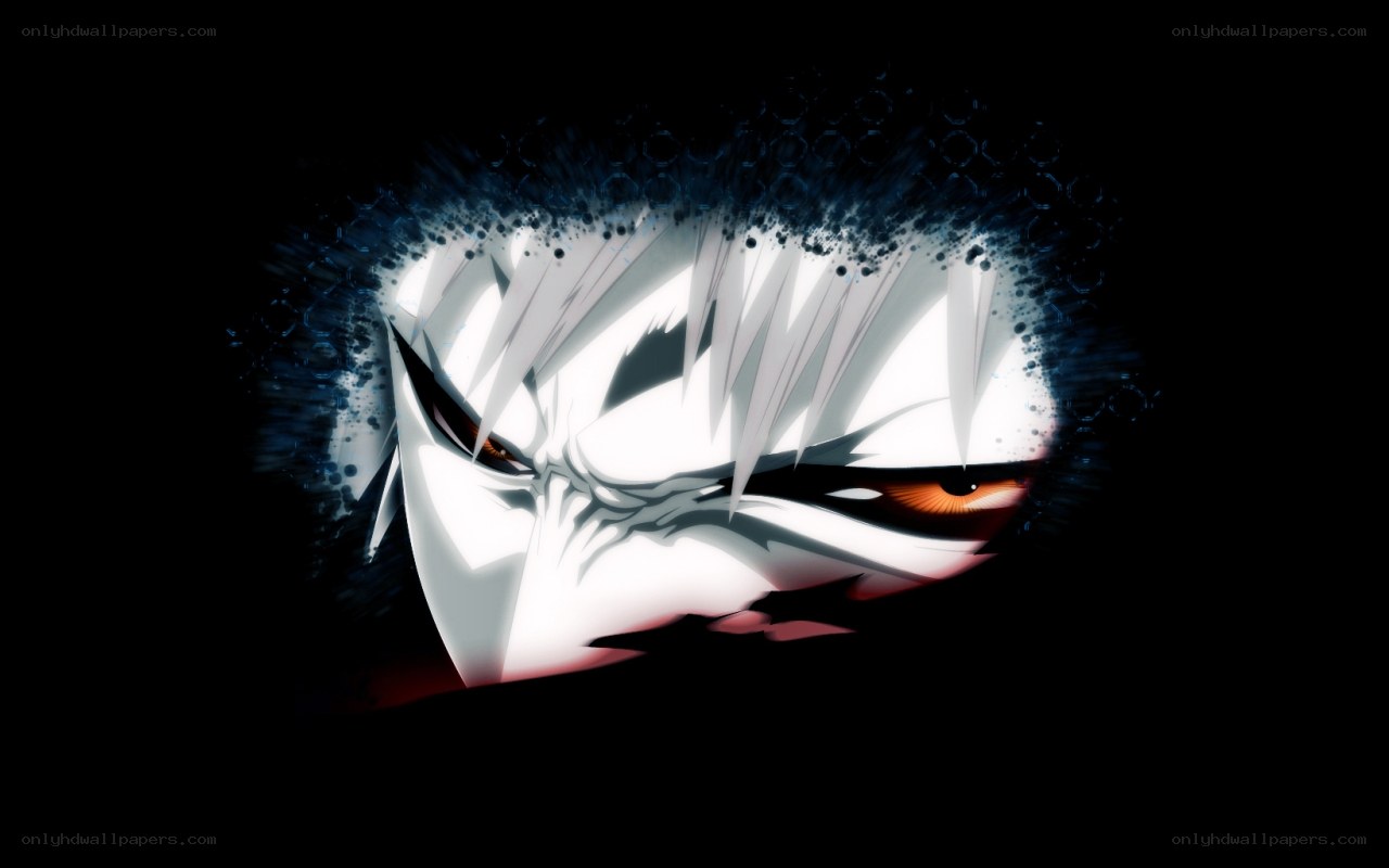anime character with intense eyes