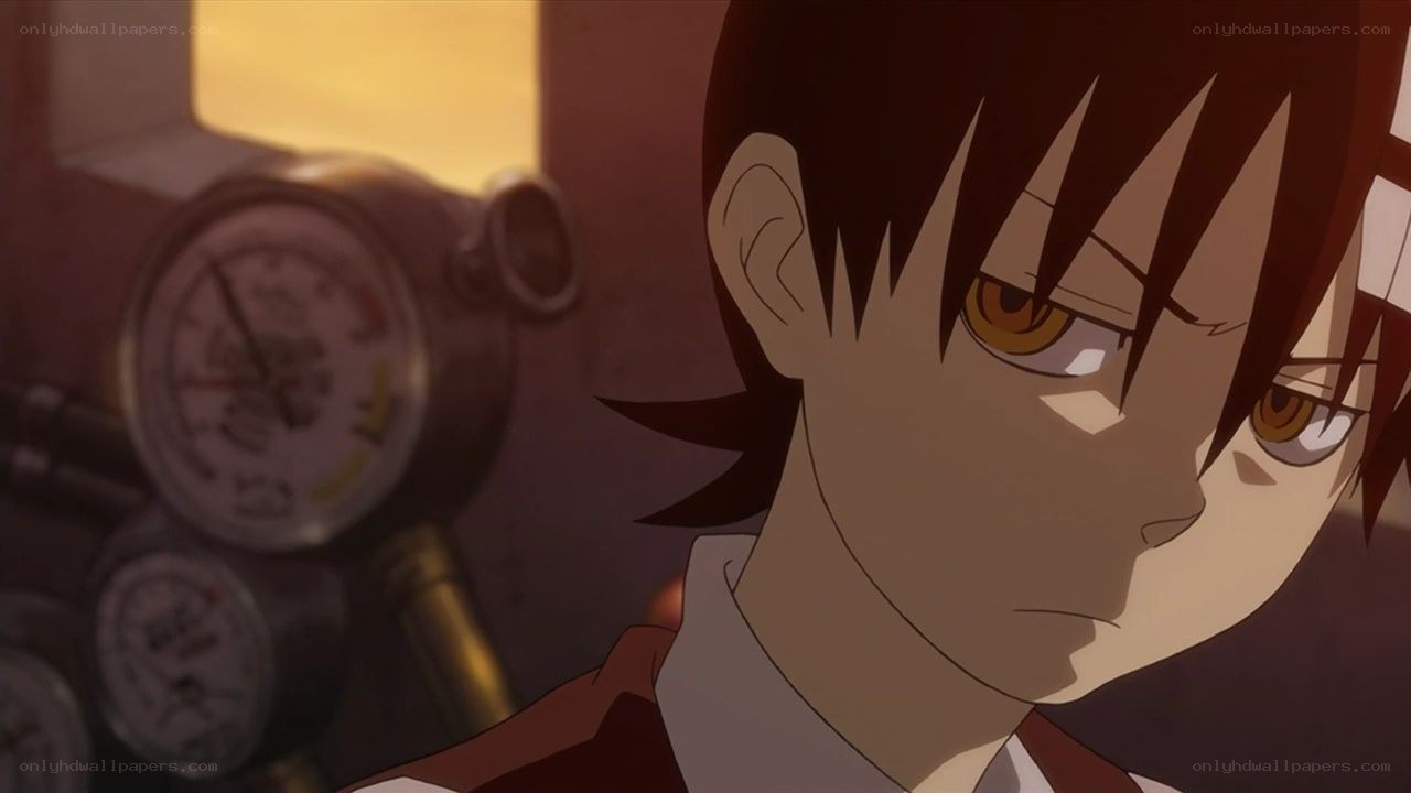 anime character with intense gaze