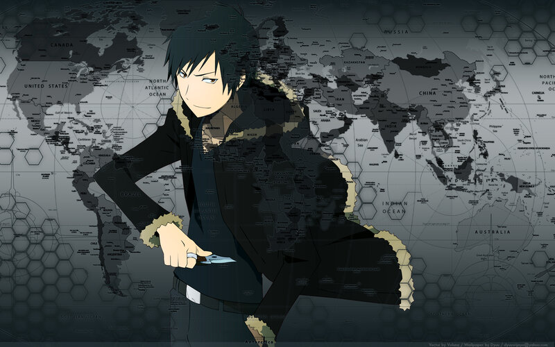 Anime character with knife