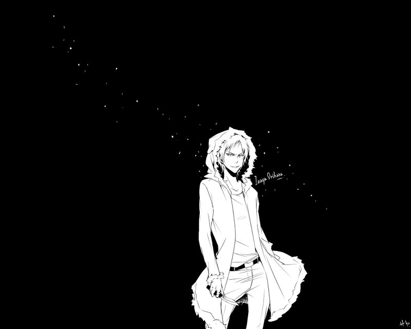 Anime character with knife
