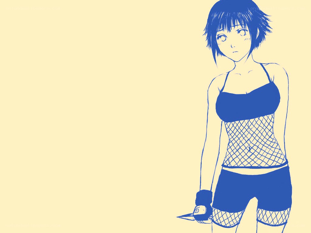 anime character with kunai