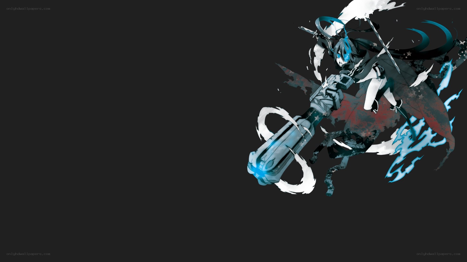 anime character with large gun