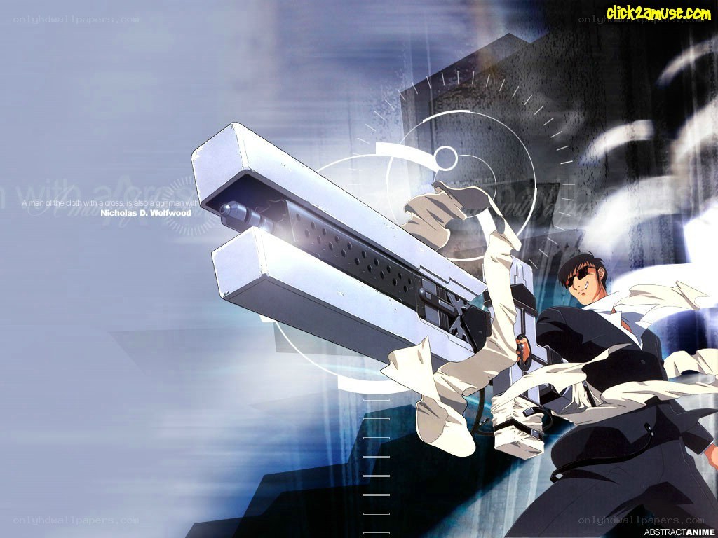 anime character with large gun