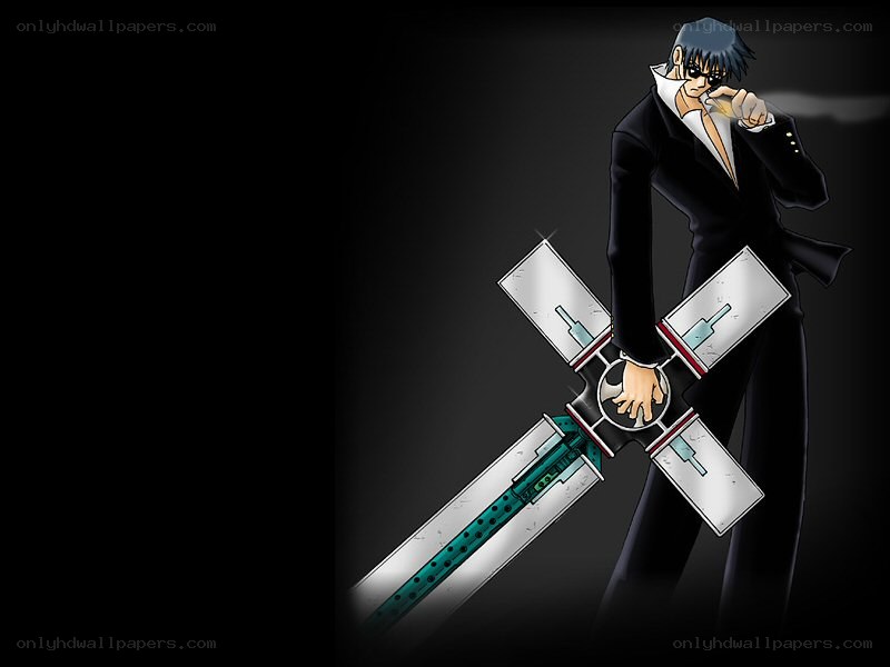 Anime character with large sword