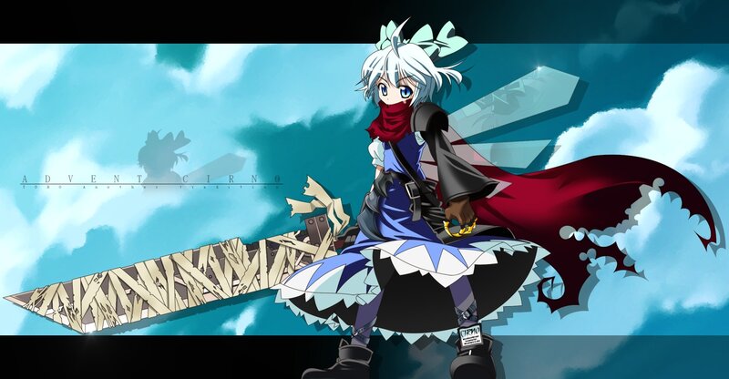 Anime character with large sword