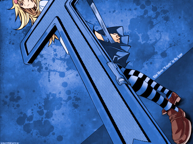 Anime character with large sword
