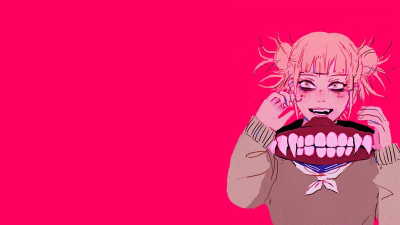 Anime Character with Large Teeth