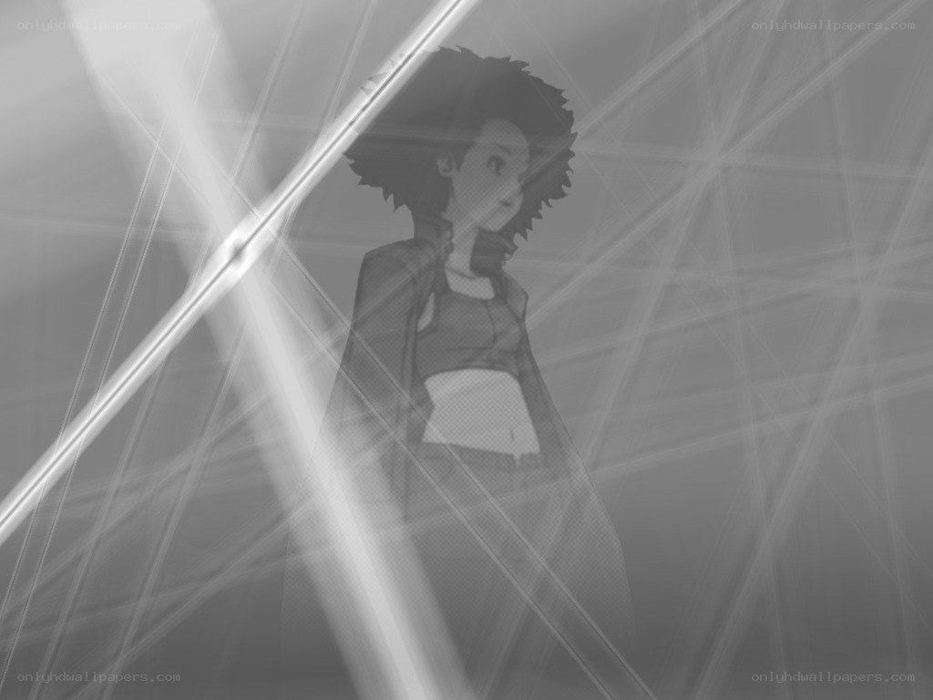 anime character with light effects