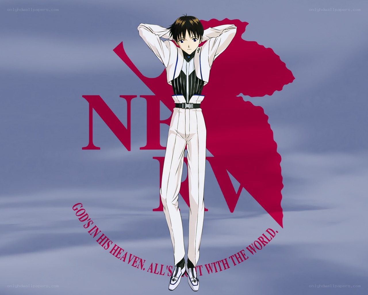 anime character with logo
