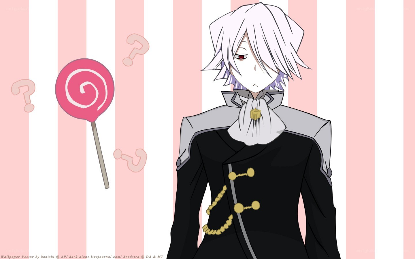anime character with lollipop
