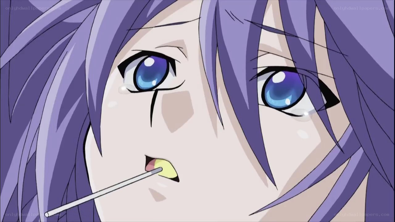 anime character with lollipop