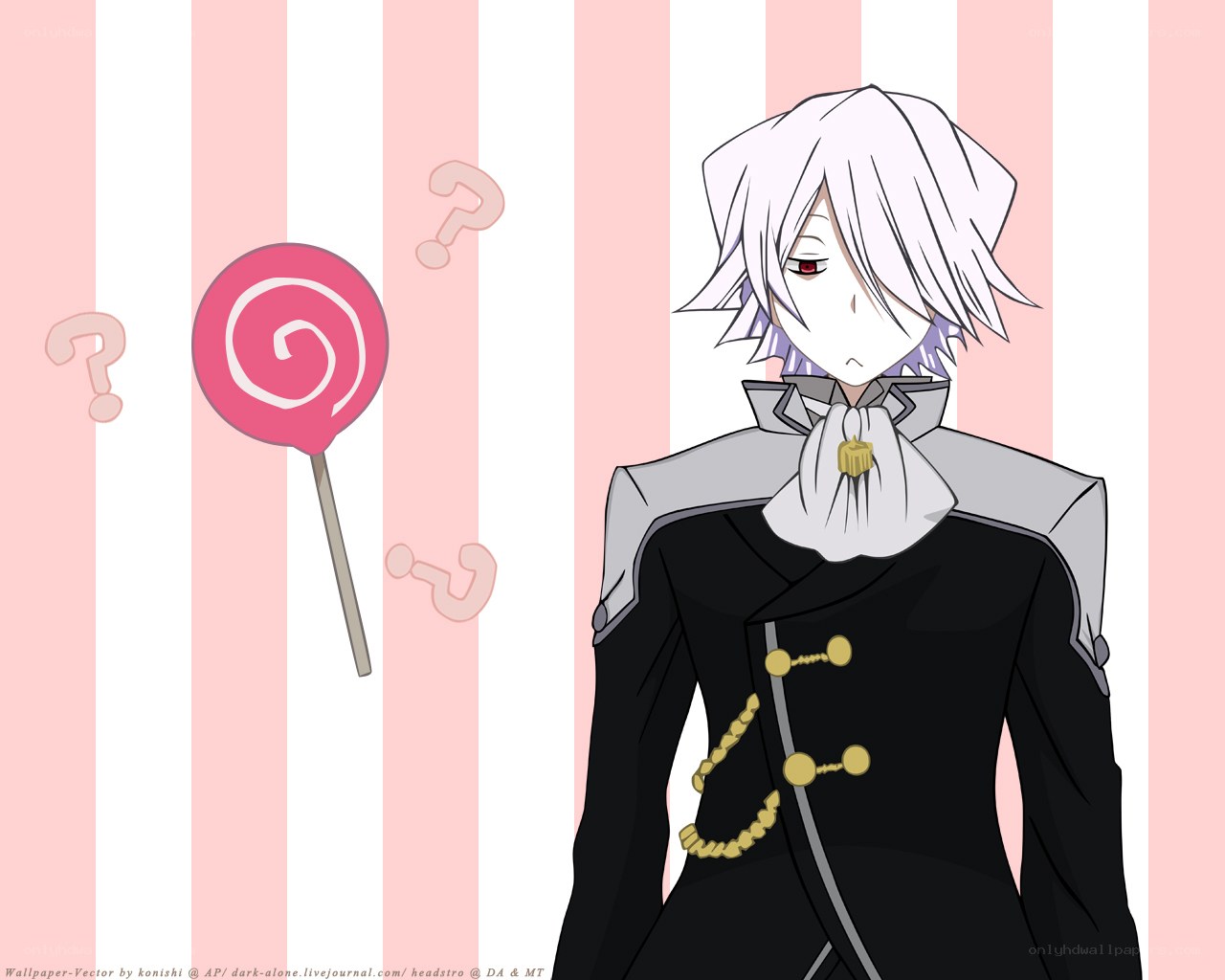 anime character with lollipop