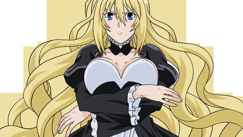 anime character with long blonde hair