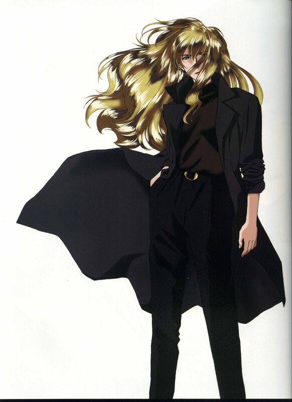 anime character with long blonde hair