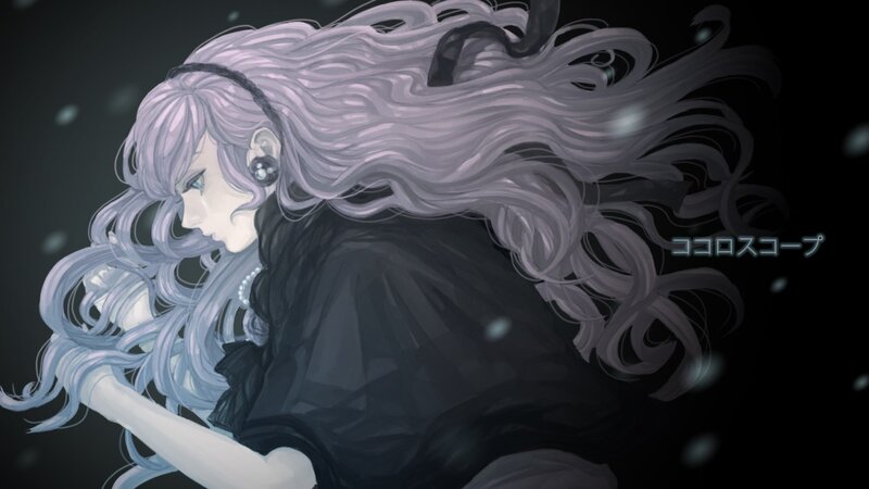 anime character with long hair