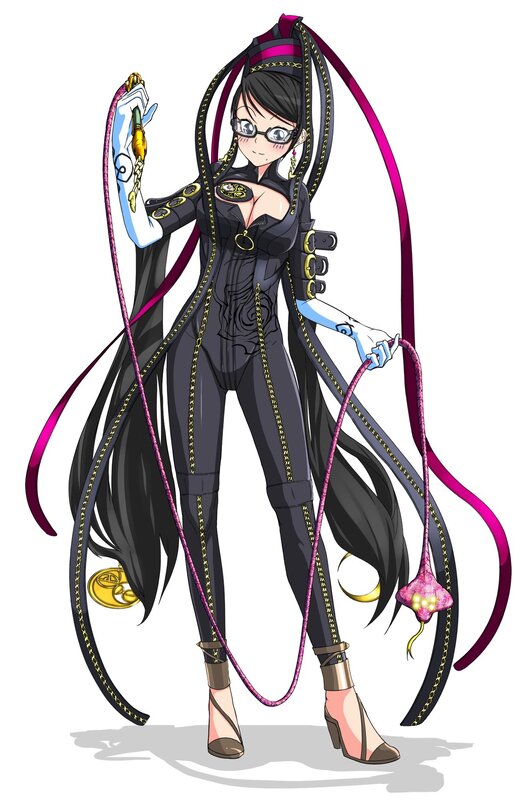 anime character with long hair