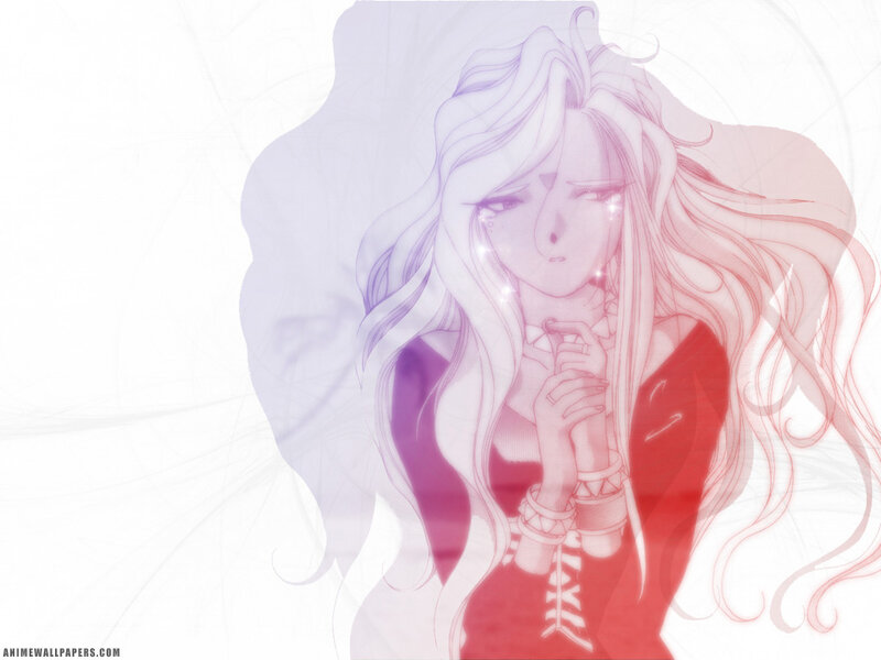 anime character with long hair
