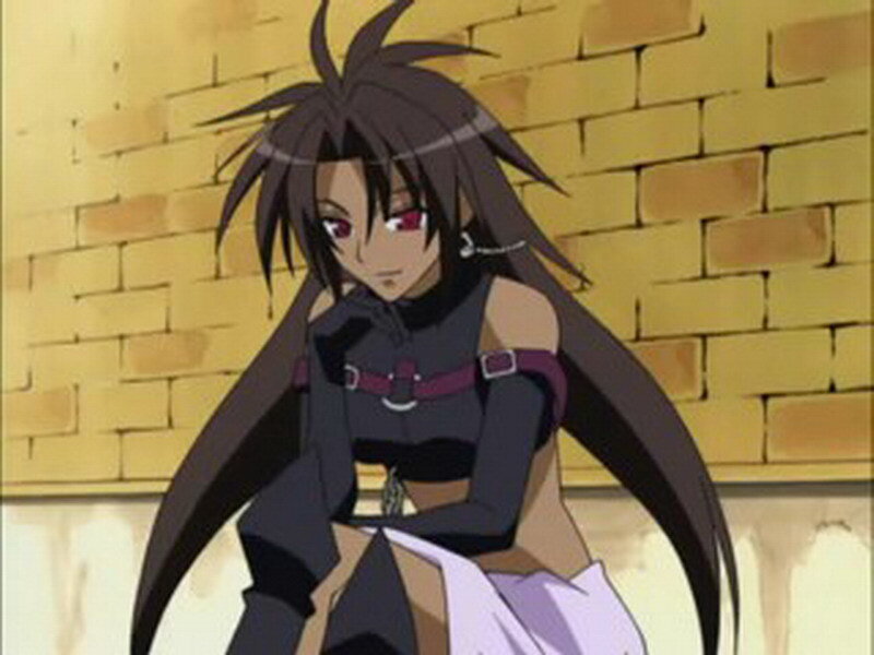 anime character with long hair