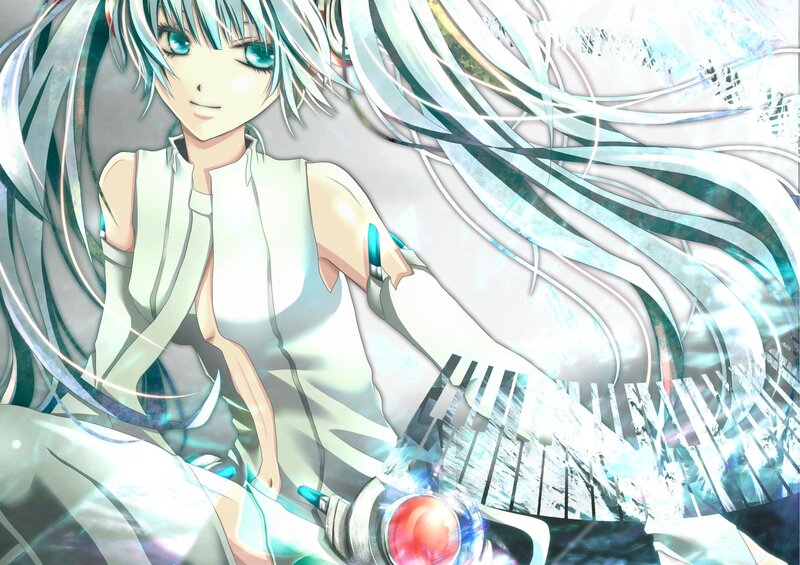 anime character with long hair