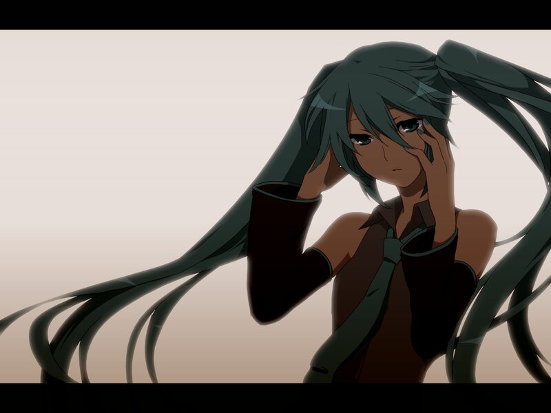 anime character with long hair