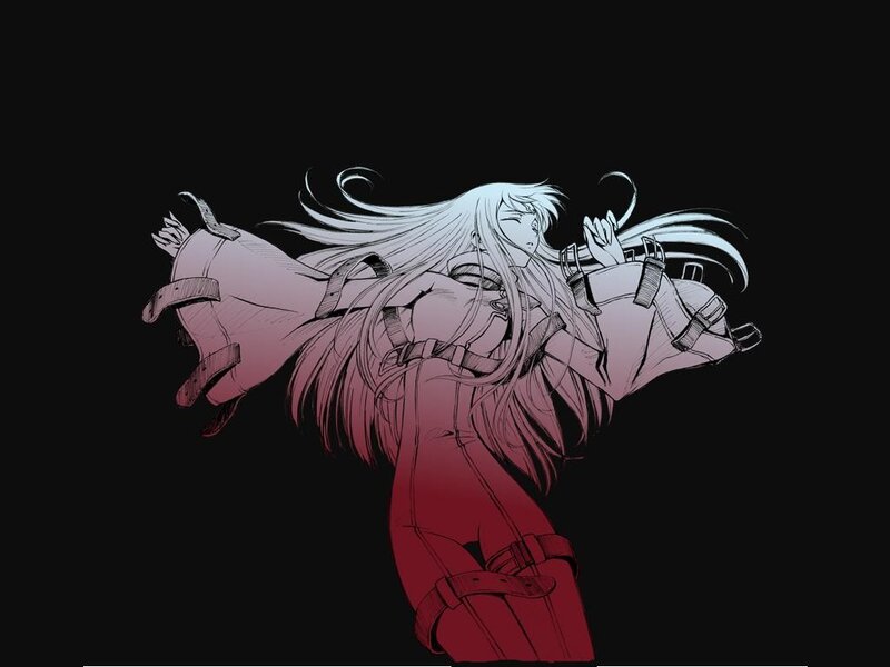 anime character with long hair