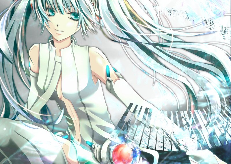 anime character with long hair