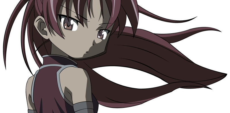 anime character with long hair