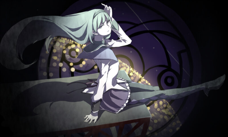 anime character with long hair