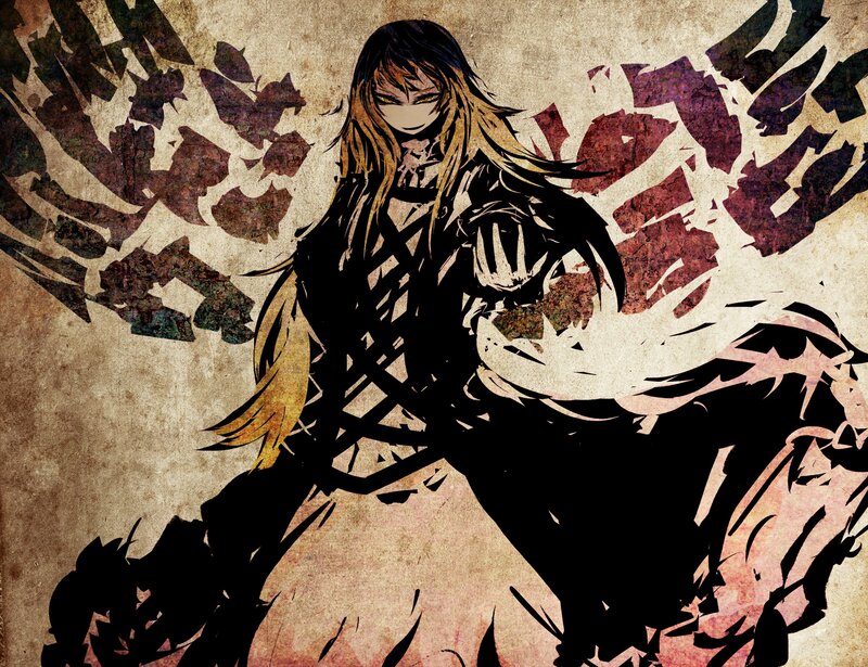 Anime Character with Long Hair — Brown, Dramatic, Manga, Long Hair