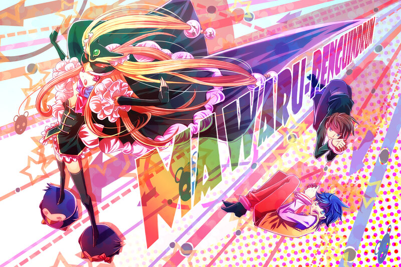 Anime Character with Long Hair — Pink, Dynamic