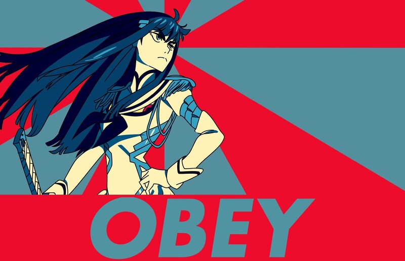 Anime Character with Long Hair — Red, Dramatic, Digital Art, Sword