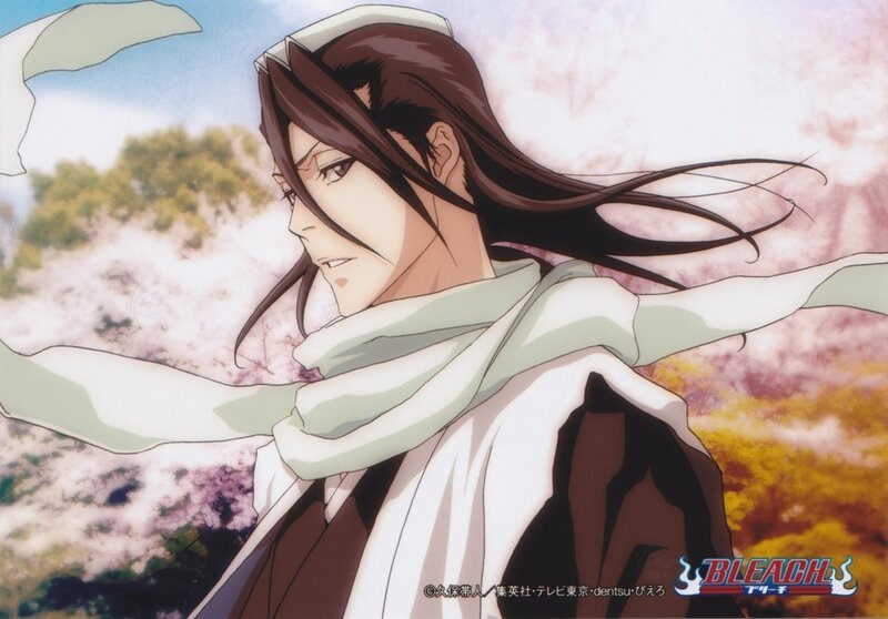 Anime Character with Long Hair — White, Serene, Spring