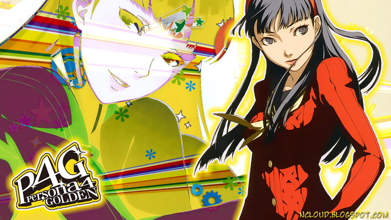 Anime Character with Long Hair — Yellow, Dramatic