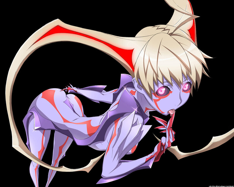 anime character with long tail