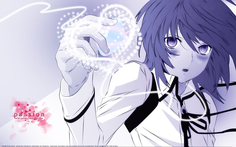anime character with magic