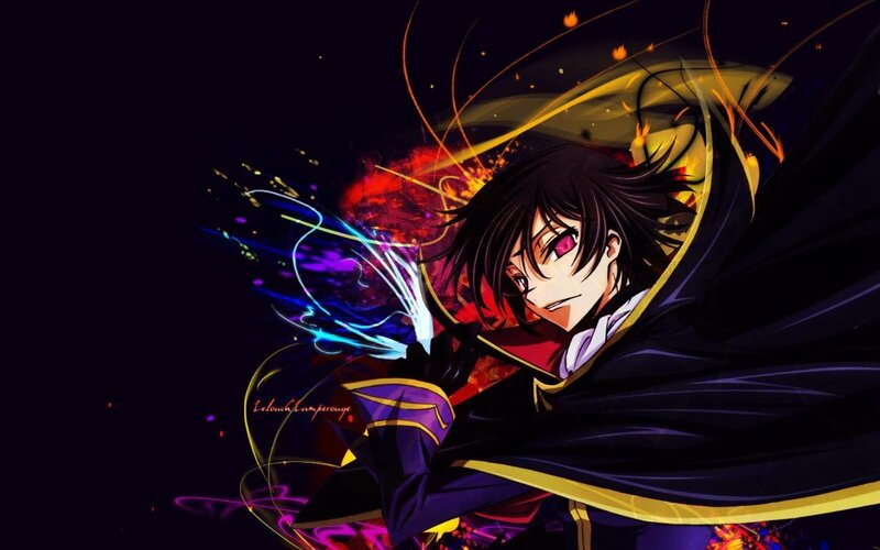 anime character with magic