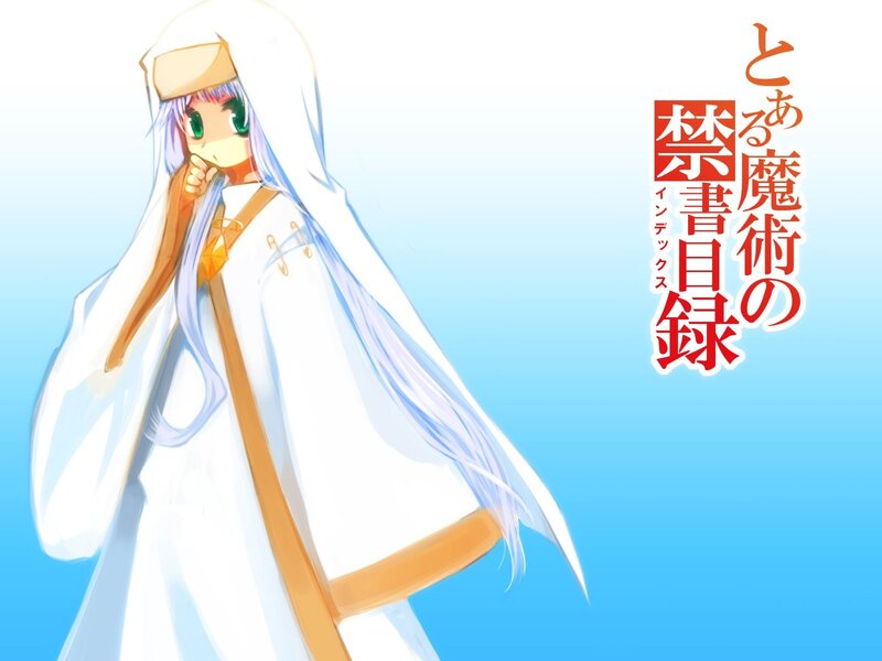 Anime character with magic book