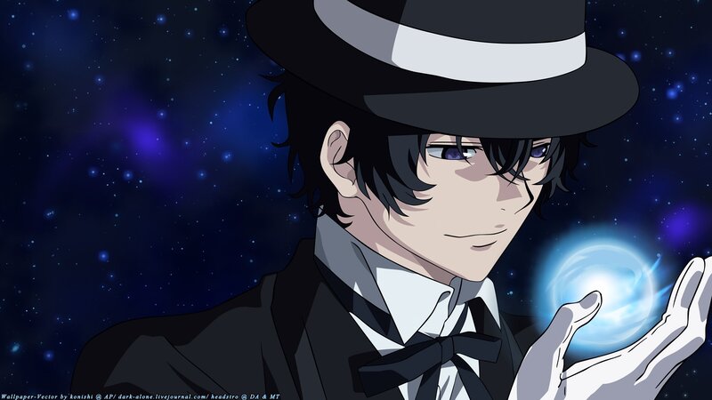 anime character with magic orb