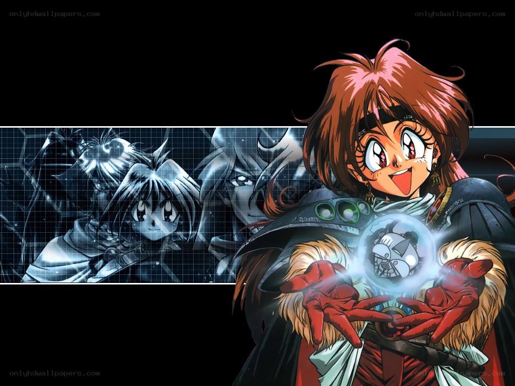 Anime character with magical orb