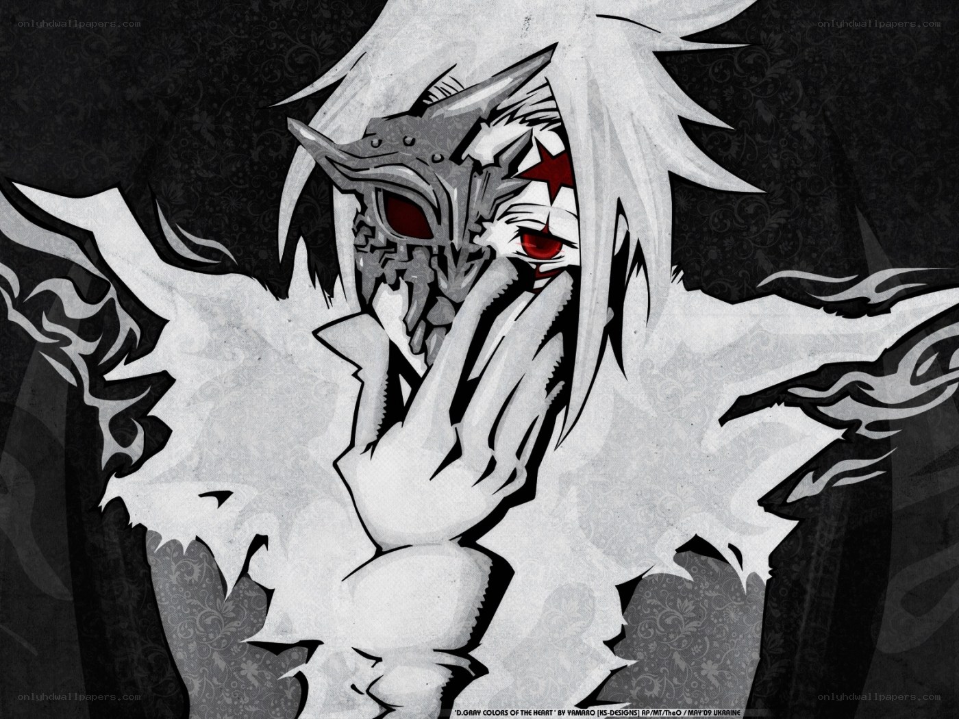 Anime character with mask