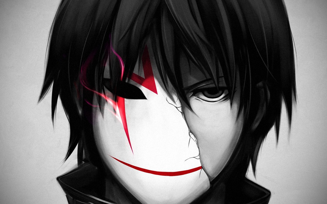 anime character with mask