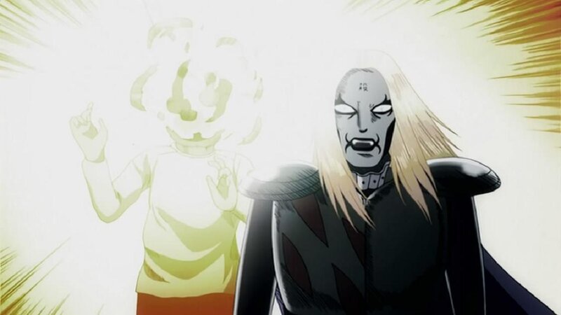 anime character with mask and ghost