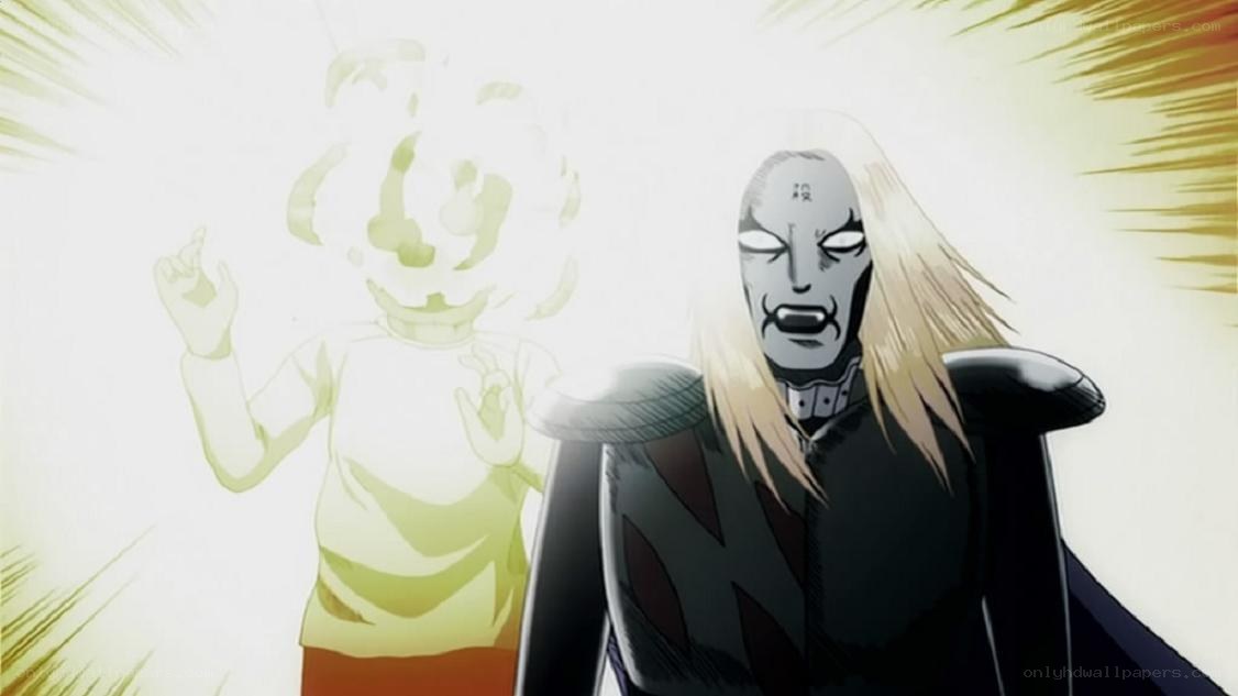 anime character with mask and ghost