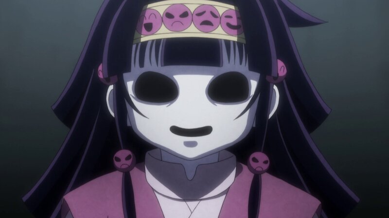 Anime Character with Mask — Purple, Dramatic, Headband
