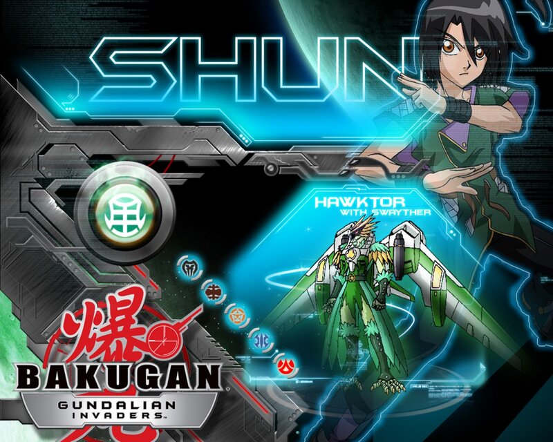 Anime Character with Mech — Green