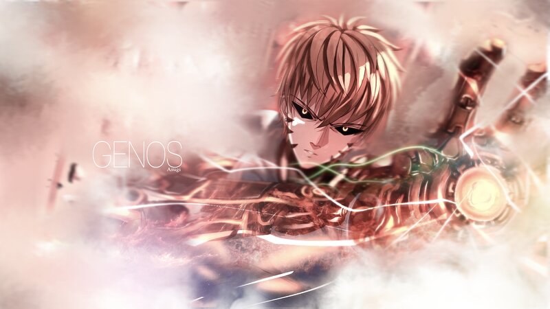 Anime Character with Mechanical Arm — Brown