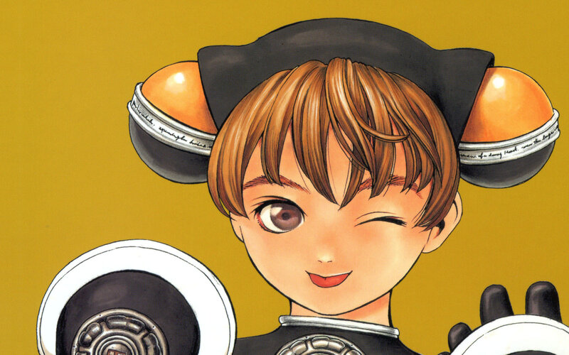 anime character with mechanical headgear