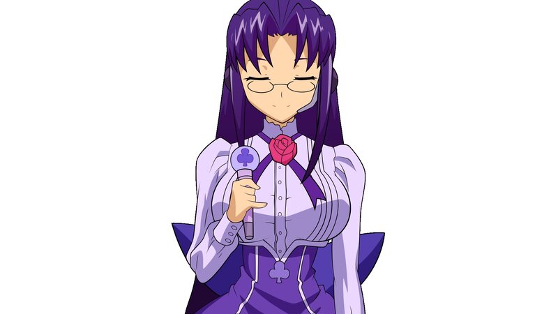 anime character with microphone